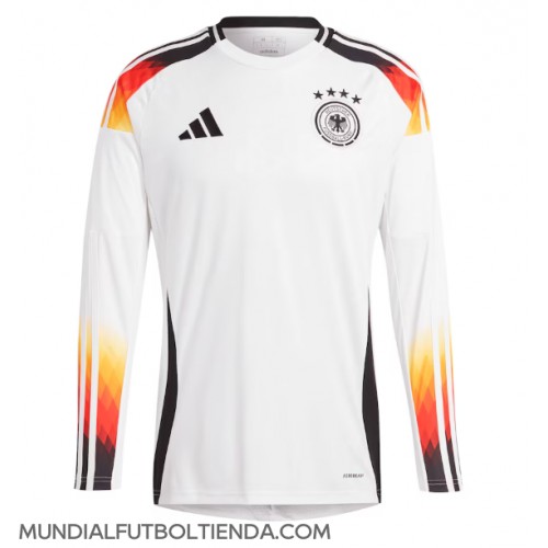 Camiseta Alemania Primera Equipación Replica Eurocopa 2024 mangas largas